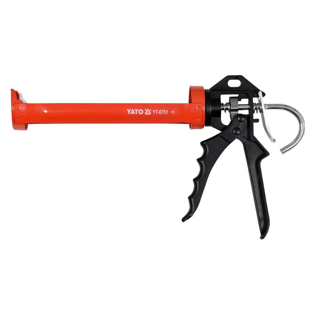 Yato Kartuschenpistole 225 mm 310 ml YT-6751, Rojo, Negro (Kartuschenpistole) (YT-6751)