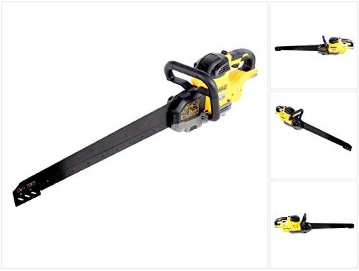 DeWalt DCS397N-XJ Scie Alligator XR Flexvolt 54V Brushless 430mm - sans batterie ni chargeur Noir/Jaune