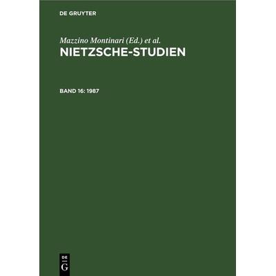 1987, Gebundene Ausgabe von , De Gruyter, 978-3-11-241855-0