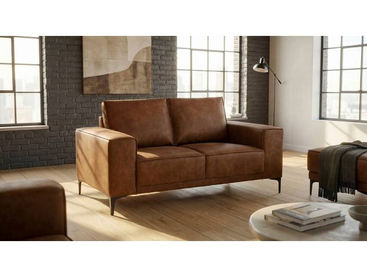OTTO home 2-Sitzer OLAND Luxus-Microfaser, Sofa, B: 164 cm, Skandi-Design
