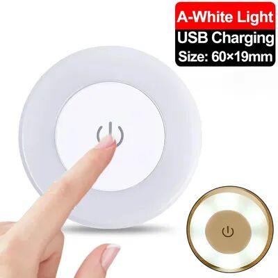 Combo Retail Shop Portable USB Rechargeable LED Light, Night Light, Bedroom, Living Room, Home Decoration, Lamp white Light