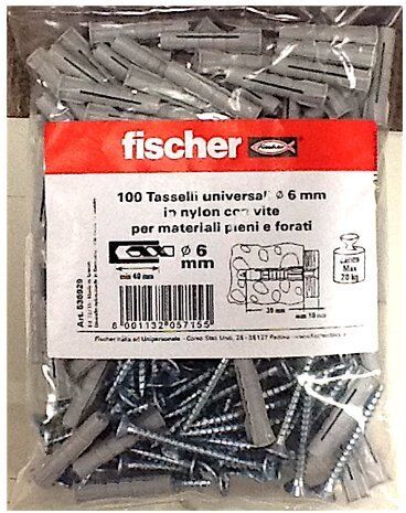 Set tasselli Fischer 536929 Kit 100