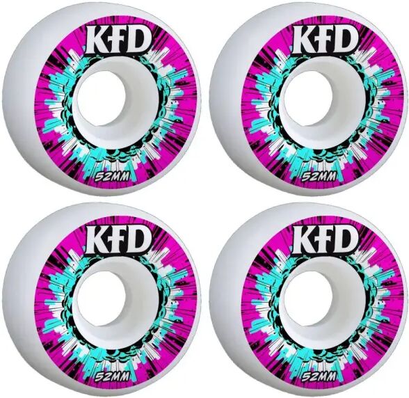 Skateboard Rollen KFD Blast 4 Stk. (52mm - Pink)