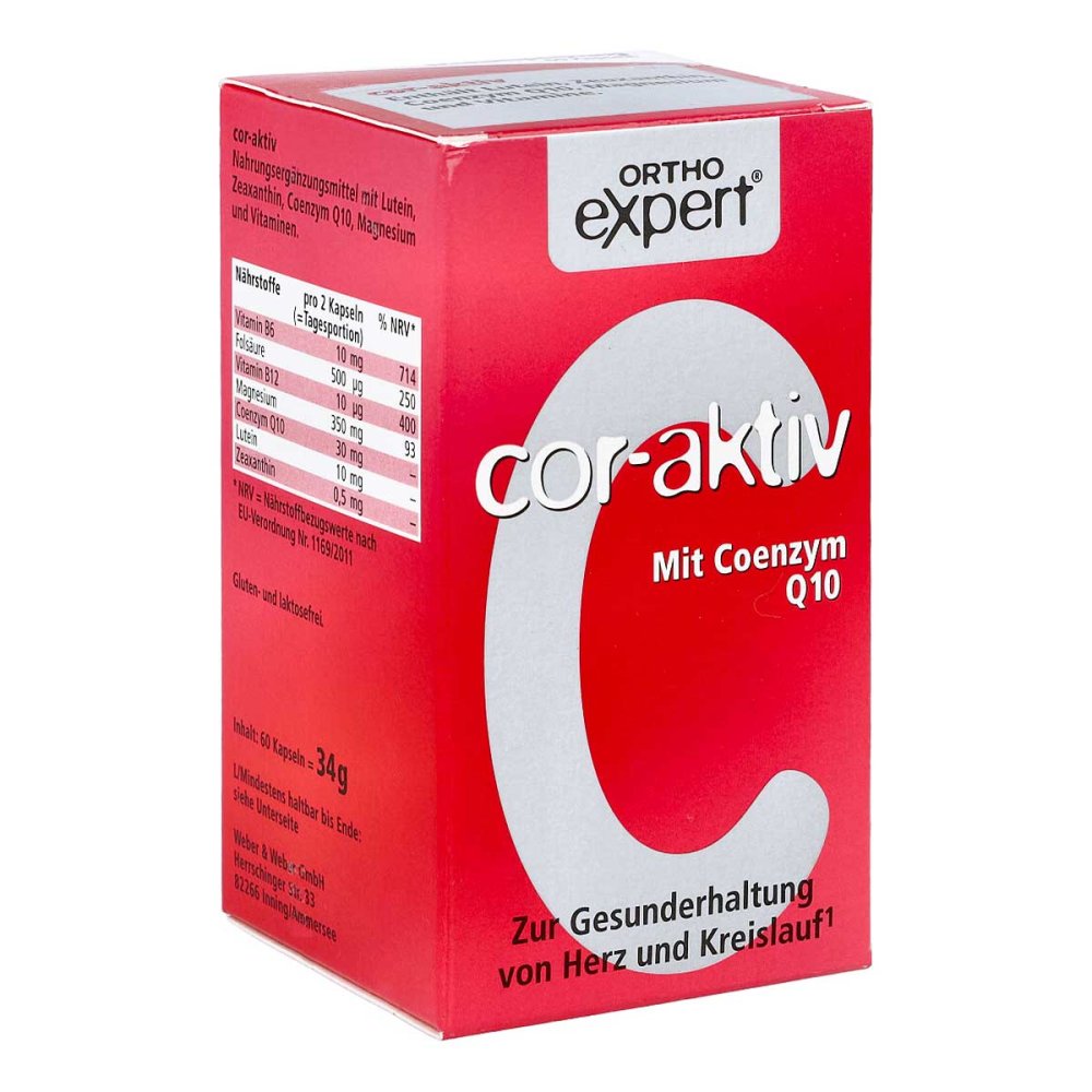 WEBER & WEBER GmbH Cor Aktiv Orthoexpert Kapseln 07745016