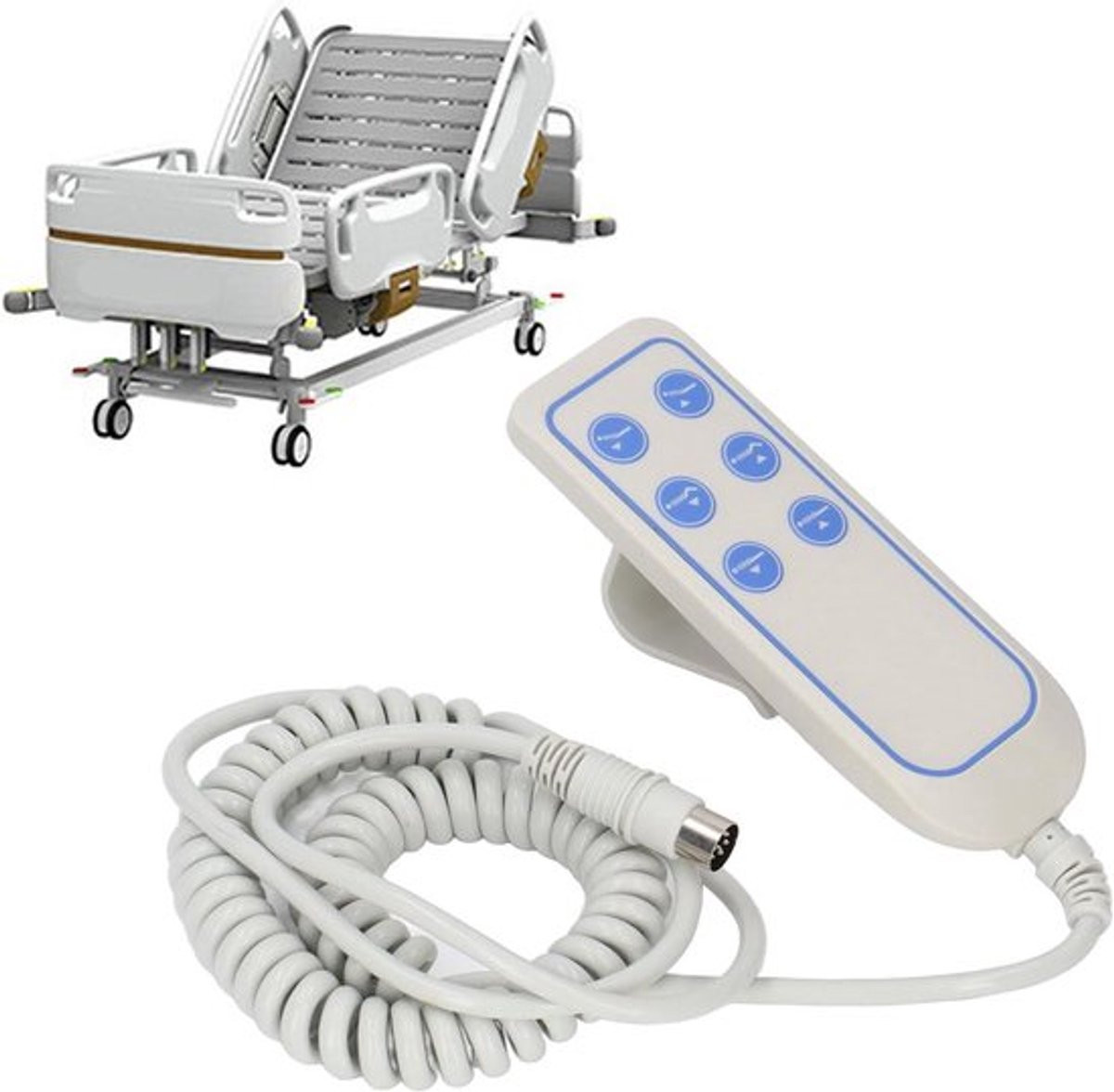 Draadloze handbediening met afstandsbediening IP66 stofdicht haakontwerp voor Smart Home