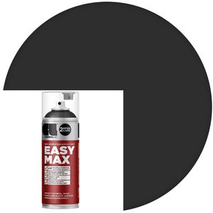 COSMOS-LAC Sprühfarbe Easy Max, 400 ml, schwarz, seidenmatt, RAL 9005, Acryllack