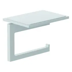 Kludi VELA C Toilettenpapierhalter 3197153 mit Ablage mattweiß
