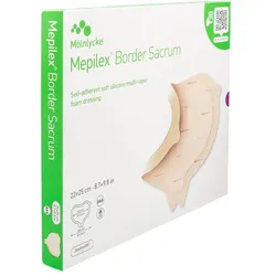 Mepilex Border Sacrum Schaumverb.22x25 Cm Steril 5 St
