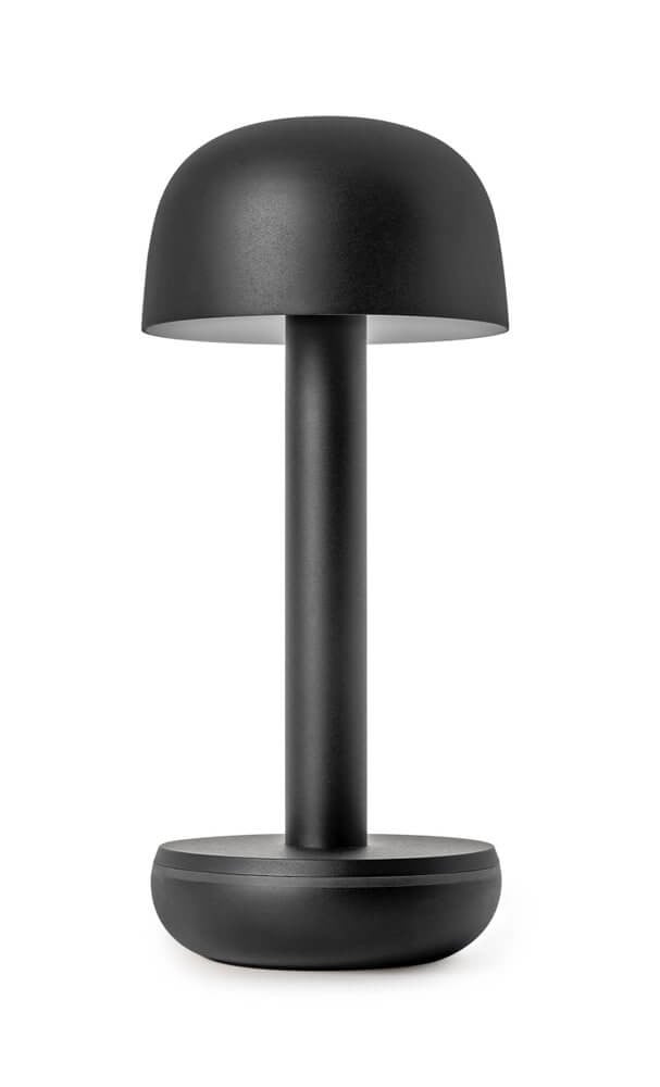Humble Oplaadbare tafellamp Two black