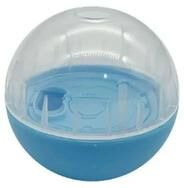 Inspire Select Mouse Shaped Treat Dispensing Tumbler Toy Interactive Slow Feeder Ball For Cats Food Leakage Puzzle Feeder blue