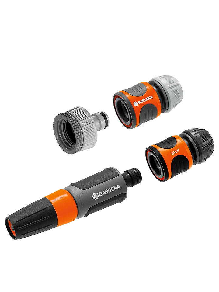 Gardena Schlauchaufsätze in Grau/ Orange - onesize