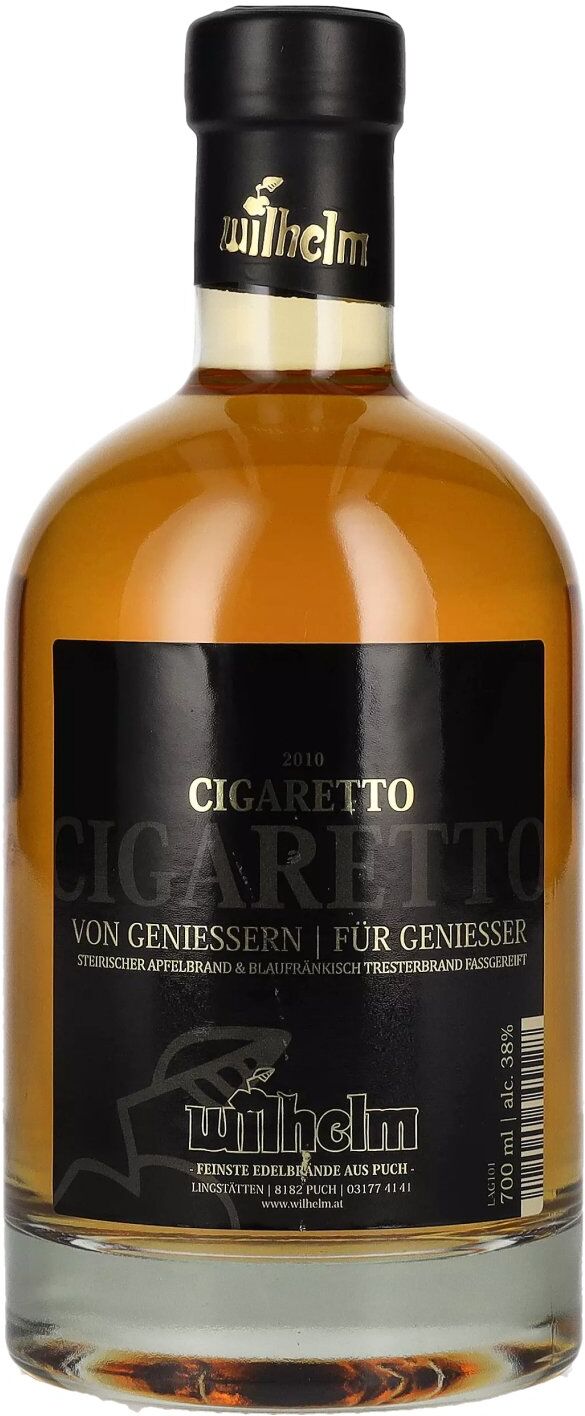 Wilhelm Spezialitäten Wilhelm CIGARETTO Zigarrenbrand 38% Vol. 0,7l