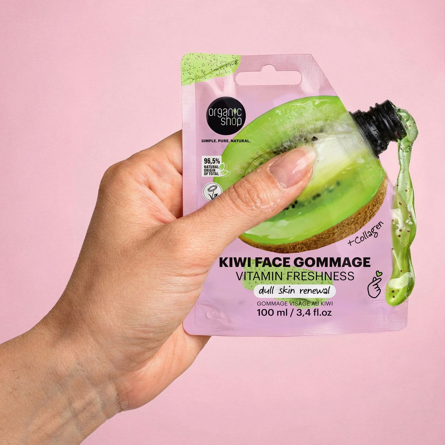 ORGANIC SHOP Kiwi Face Gommage 100ml