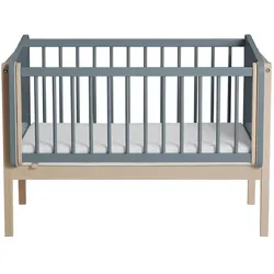 Paidi Beistellbett Little Cloud 50 x 89 cm Dekor Mattblau
