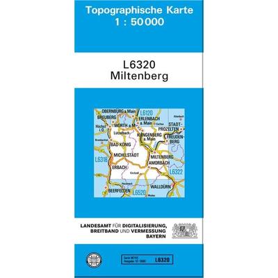 TK50 L6320 Miltenberg, Sonstige von Breitband und Vermessung, Bayern Landesamt für Digitalisierung, Landesamt für Digitalisierung, Breitband und