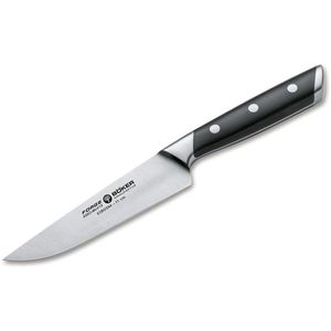 Böker Kochmesser Forge, mit Kunststoffgriff, Edelstahl (X50CrMoV15), Klingenlänge 11 cm