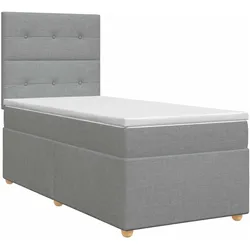 vidaXL, Boxspringbett, Boxspringbett (90 x 190 cm)