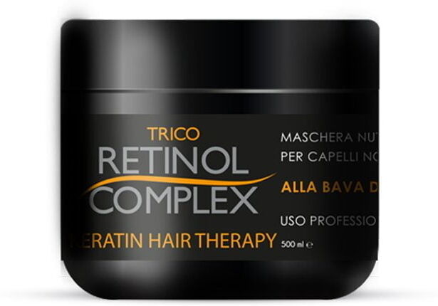 Retinol Complex MASCHERA RISTRUTTURANTE ALLA BAVA DI LUMACA 500ml Keratin