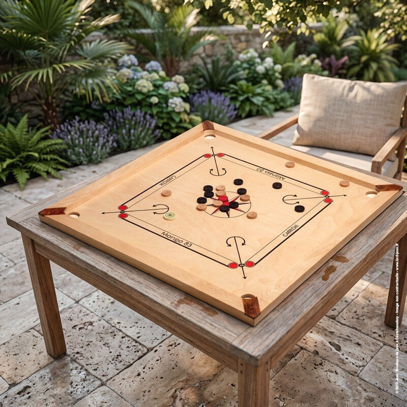 ART Carrom Mango 83 cm - Billard Indien