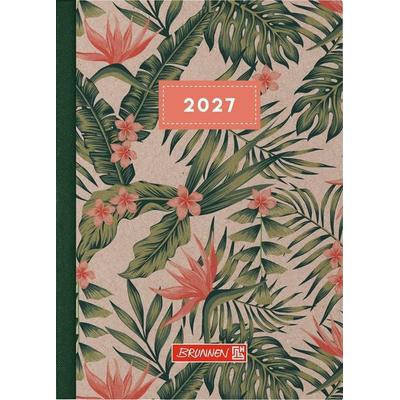 BRUNNEN 1073115017 Taschenkalender Mod. 731 2027 'Tropical' A6, Karton