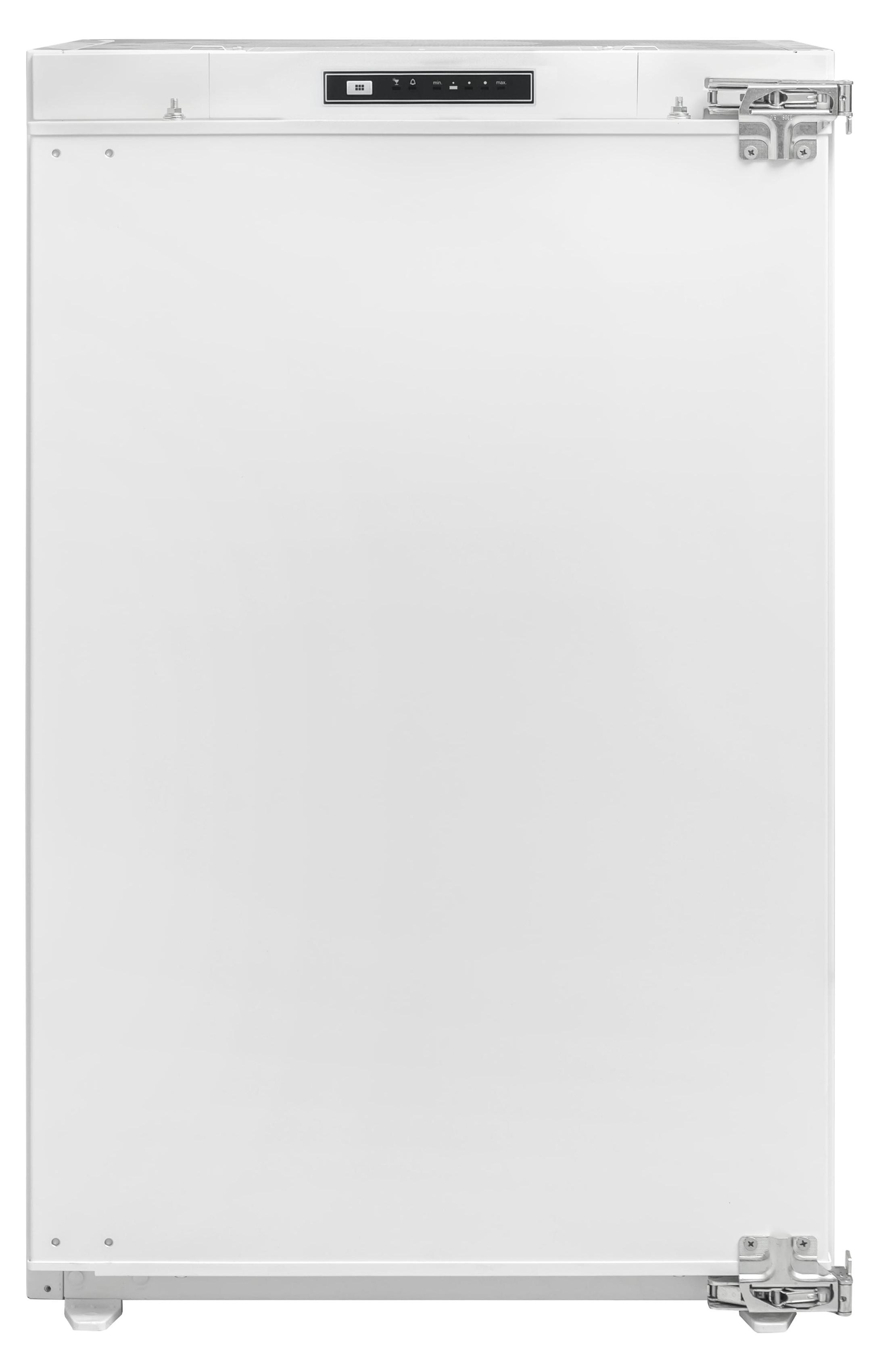 SHARP SJ-LD125E0XD-EU Einbaukühlschrank für 88er Nische, (EEK D, 126 L, 32 dB), (Gemüsefach mit Feuchtigkeitsregler), Festtür, H87,5 x B54cm