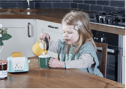 Casdon Morphy Richards Toaster and Kettle Play Set for Kids