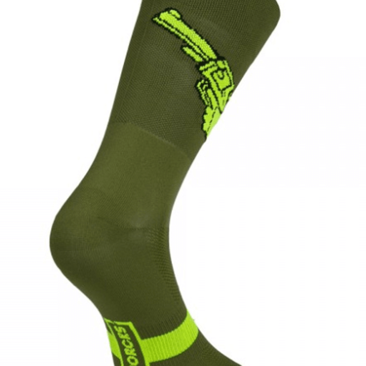 Sporcks Armas Meia Verde, Tamanho S Unisex