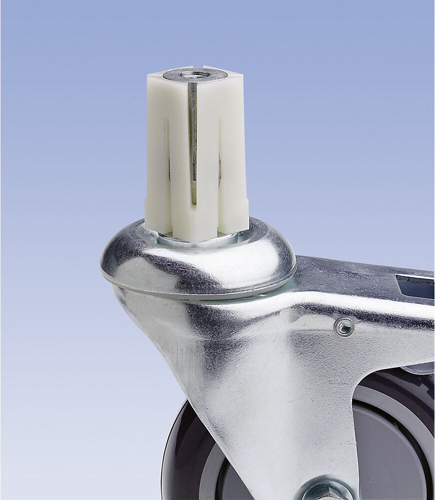 Expander-Rohrbefestigung, für Vierkantrohr, VE 4 Stk, für Innen-Ø 18 - 20 mm Proroll