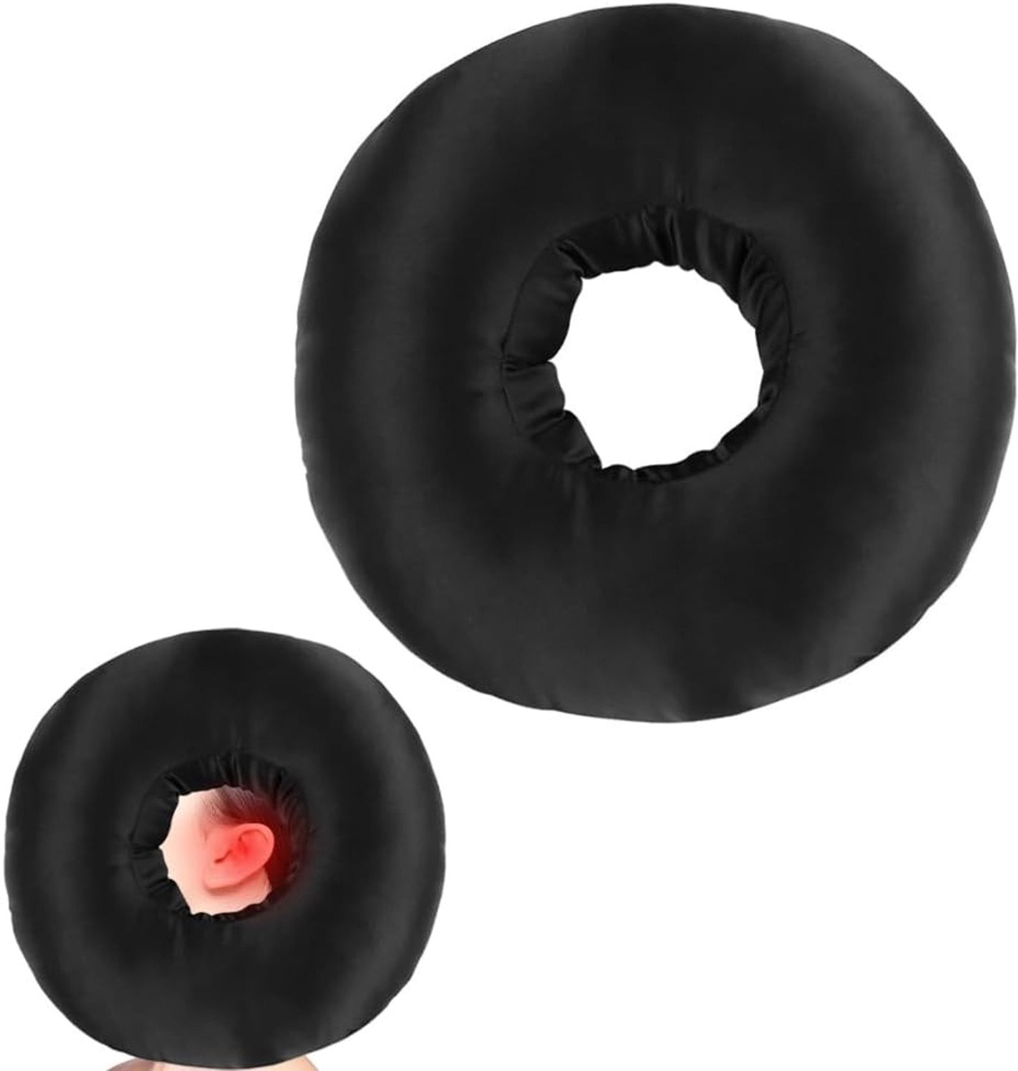 Comfortabel Oor Piercing Kussen met Gat - Donut Kussen voor Zijslapers en Herstel na Piercing