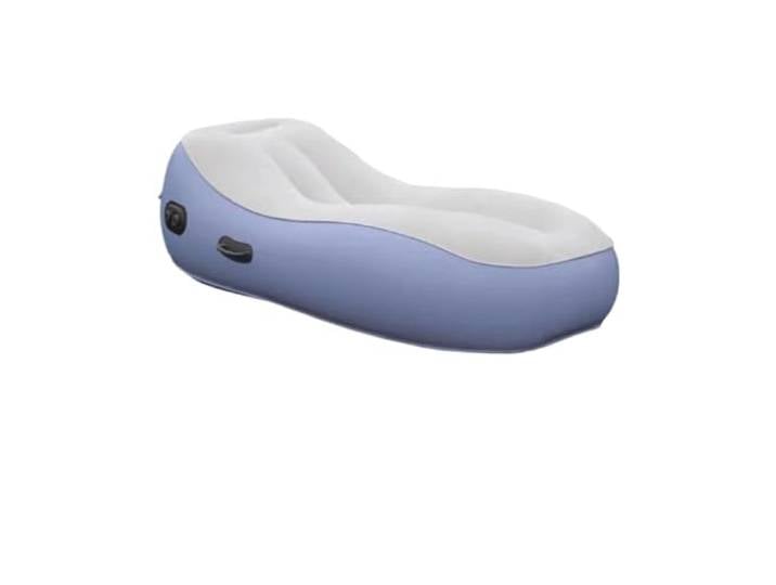 AFGBNHGRE Kofferraum Matratze Autobett Automatische aufblasbare Matratze für den Außenbereich Camping-Schlafbett, tragbar, für den Strand(Blue Grey)