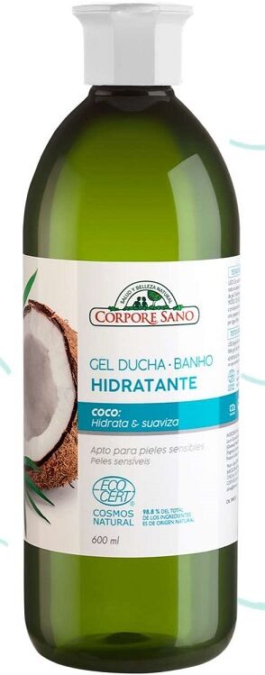 Corpore Sano Coconut Moisturizing Bath Gel 600 ml