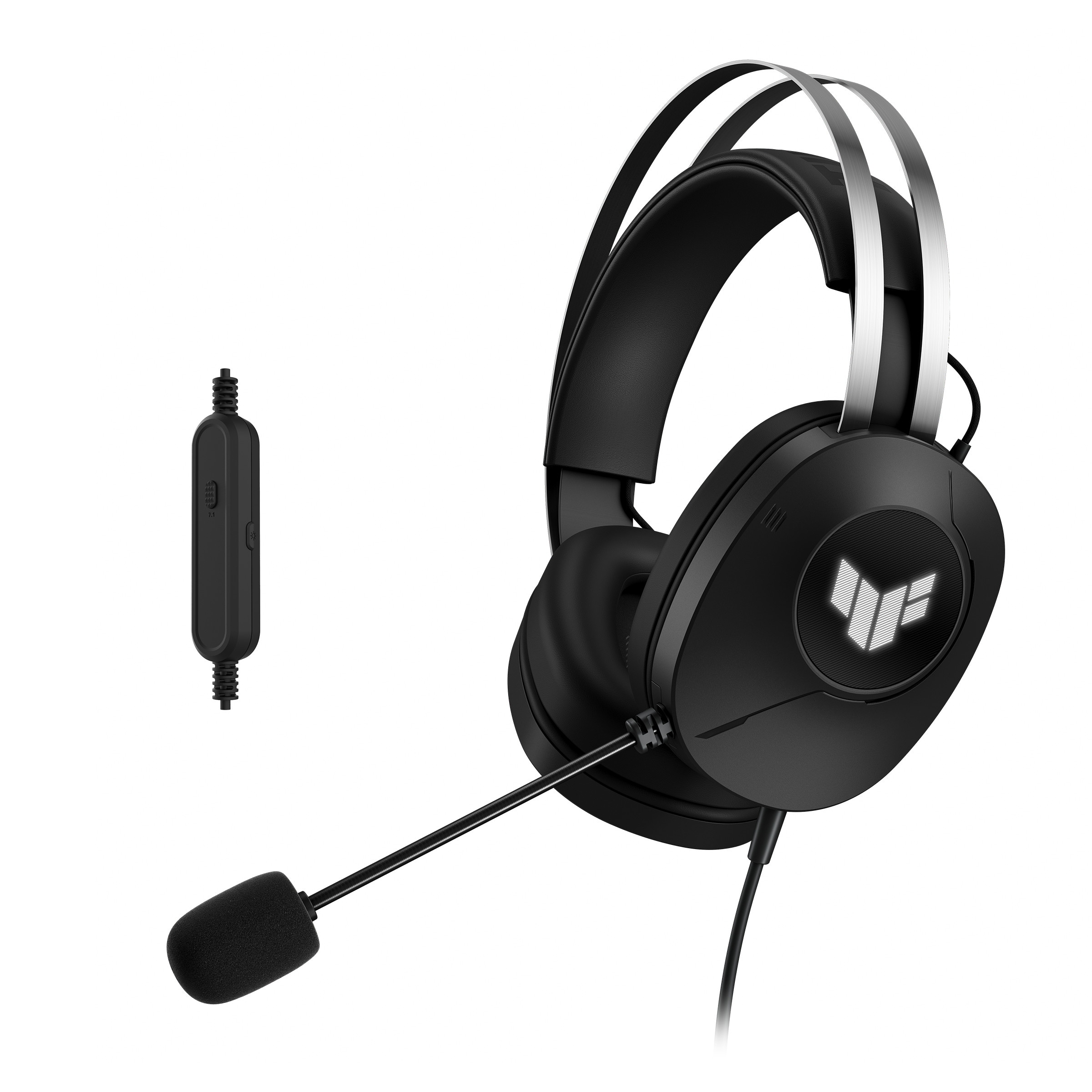 ASUS TUF Gaming H1 Gen II Schwarz - Kabelgebundenes Gaming Headset 90YH044B-BHUA00