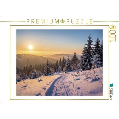CALVENDO Puzzle Wenn draußen der Schnee glitzert. | 1000 Teile Lege-Größe 64x48cm Foto-Puzzle für glückliche Stunden, Sonstige von , Calvendo Puzzle