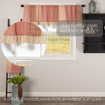 VHC Brands Sawyer Mill Patchwork Valance