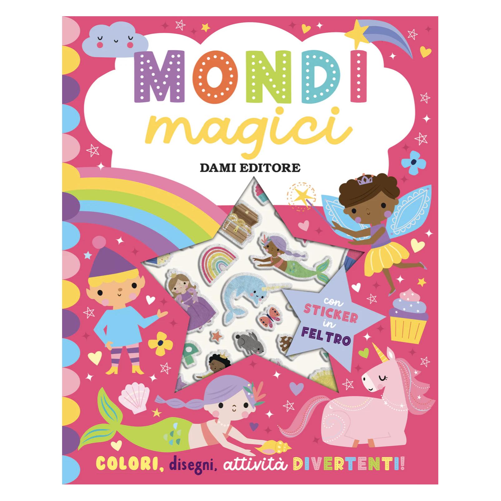 Dami Editore Mondi Magici - Sticker In Feltro (67495050)