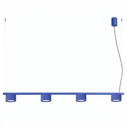 Sollux SL.2701 Kronleuchter AURA 4 ultramarin Gx53