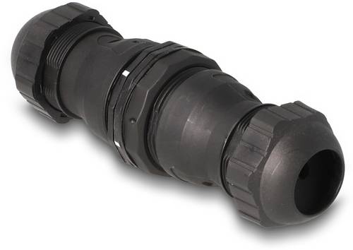 Delock RJ45 Netzwerk Adapter [1x RJ45-Buchse - 1x RJ45-Buchse] Schwarz