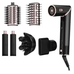 Ufesa Shark HD440EU FlexStyle 5-in-1 Haartrockner schwarz mit Diffusor & Konzentrator