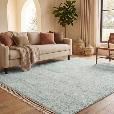 SAFAVIEH Hand-knotted Casablanca Shag Elinore Tribal Wool Rug