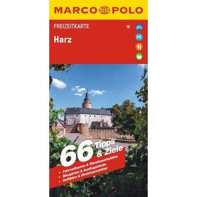 MARCO POLO Freizeitkarte 18 Harz 1:100.000, Sonstige von , MairDuMont, 978-3-575-02536-4