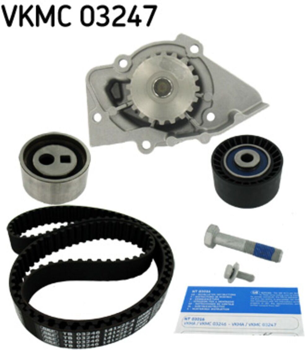 Wasserpumpe + Zahnriemensatz SKF VKMC 03247