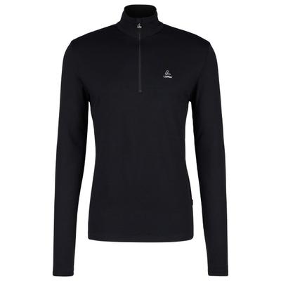 Löffler - Midlayer Transtex - Fleecepullover Gr 46 schwarz