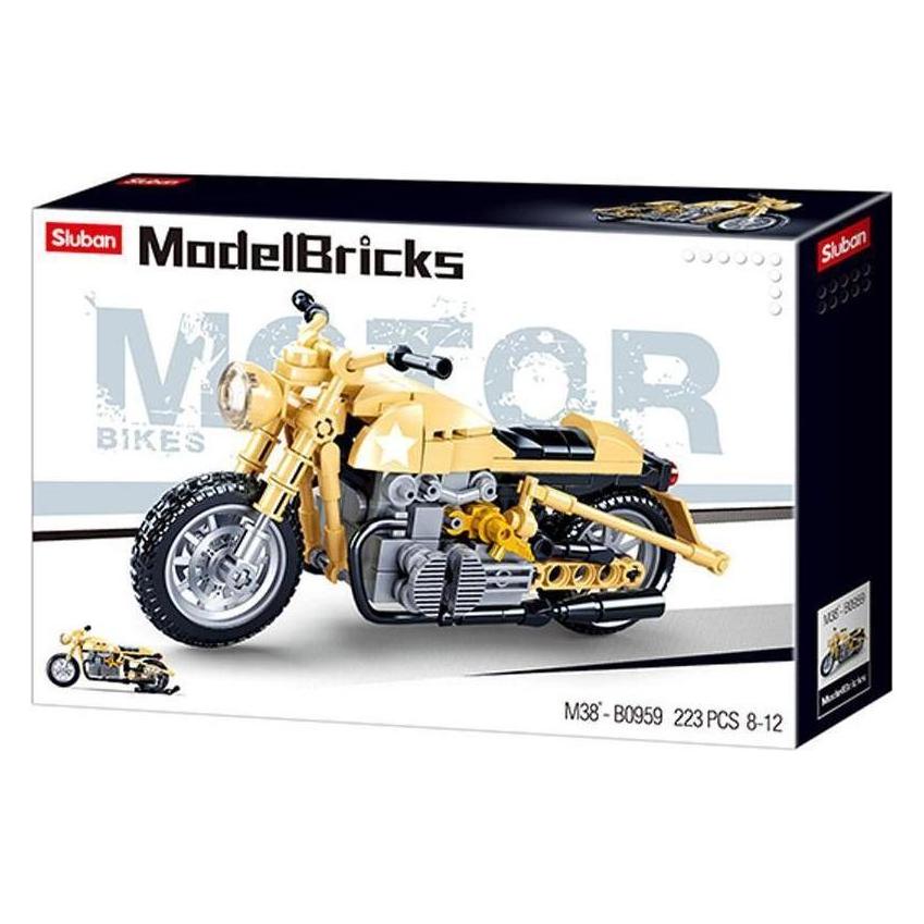 Sluban SL95819 - Army Motorrad (SL95819)