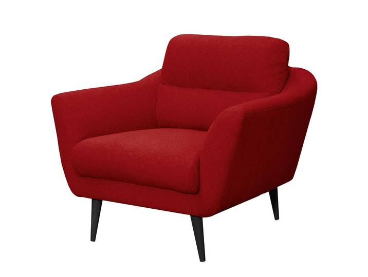 Livetastic Sessel Tromso, Rot, Holz, Buche, 92x87x88 cm, Made in EU, Wohnzimmer, Sessel, Sonstige Sessel