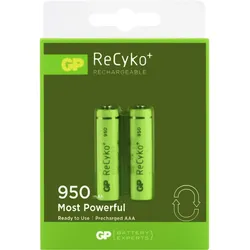 GP Batteries ReCyko Micro AAA NiMH 950mAh
