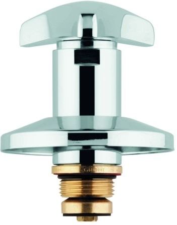 Grohe Oberteil Trecorn 3/4", chrom, Markierung rot
