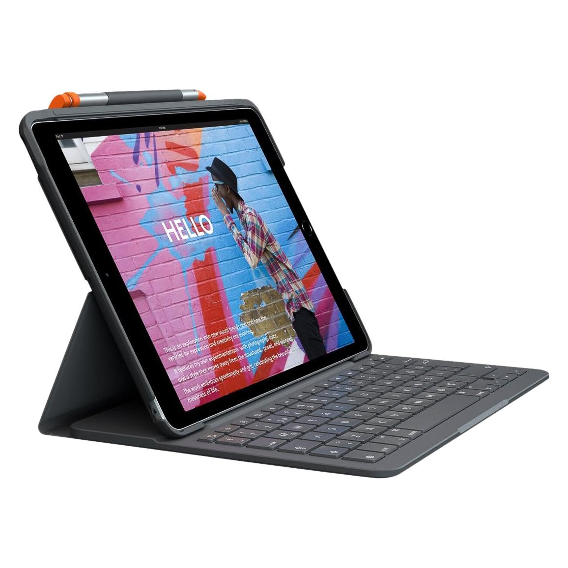 Logitech Slim Folio (DE, Apple iPad 2022 (10. Gen)) (920-011423)