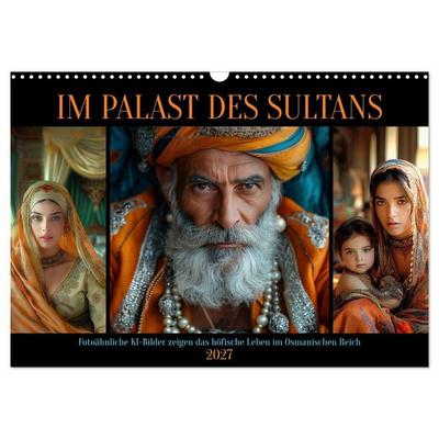 Im Palast des Sultans (Wandkalender 2027 DIN A3 quer), CALVENDO Monatskalender