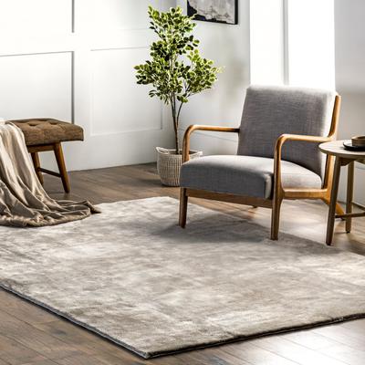 Nuloom Loni SuperiorWash Solid Machine Washable Shag Area Rug