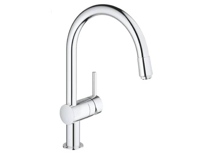 GROHE Minta, Küchenarmatur mit ausziehbarer Brause, 360° schwenkbar